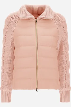 HERNO Veste En Cashmere Seta Et Knit - Femme Parkas Et Vestes 38