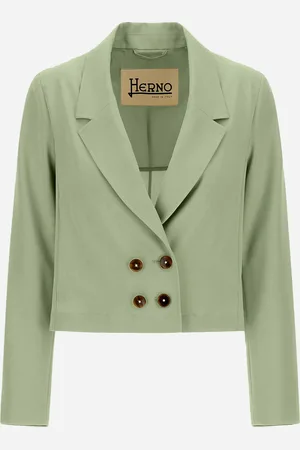 HERNO Blazer En Viscose Effect - Femme Blazer 38