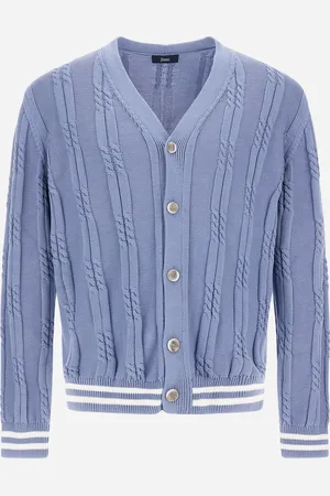 HERNO Cardigan En Eternal Cotton Cable - Homme Pulls Et Cardigans 52