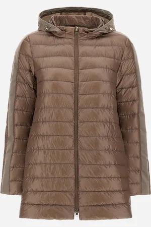 HERNO Veste Trapèze En Nylon Ultralight Et Techno Taffetas - Femme Trapèze 38