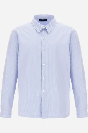 HERNO Surchemise En Coton Rayé - Homme Chemises 52