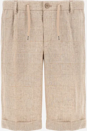 HERNO Short En Galles Linen - Homme Pantalons S
