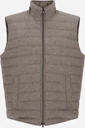 HERNO Veste Sans Manches En Cachemire Et Soie - Homme Gilets 48
