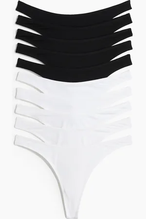 H&M Lot de 10 culottes Thong en coton