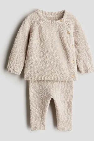 H&M Ensemble 2 pièces en maille bouclette