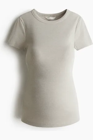 H&M MAMA Top côtelé