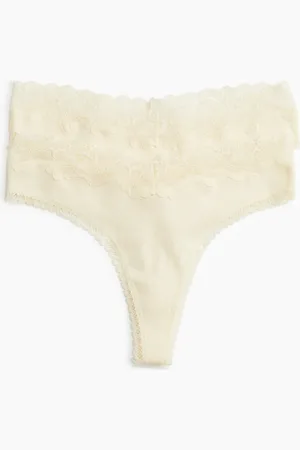 H&M Lot de 2 culottes Thong en coton