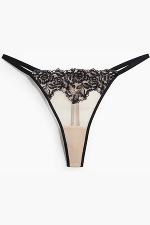 H&M String Tanga brodé