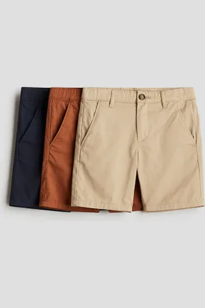 H&M Lot de 3 shorts chino en coton