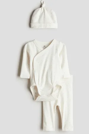 H&M Ensemble 3 pièces en jersey de coton