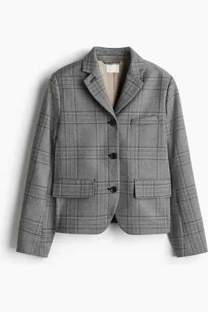 H&M Blazer à fermeture droite