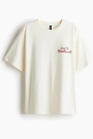 H&M T-shirt oversize imprimé