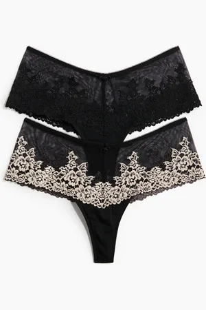 H&M Lot de 2 strings Hipster en dentelle