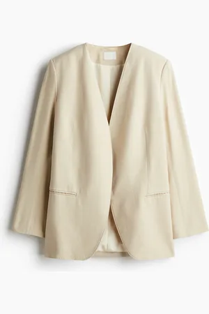 H&M Blazer sans col