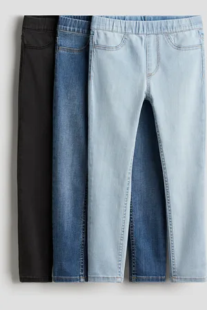 H&M Lot de 3 jeggings en denim