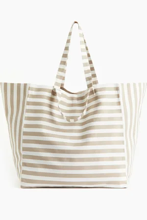 H&M Sac de plage en toile de coton