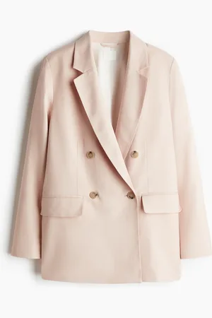 H&M Blazer en lin mélangé