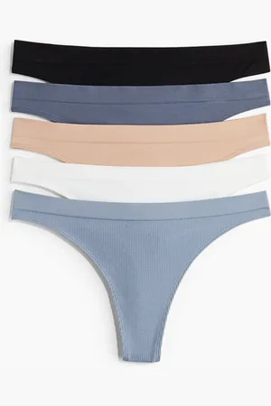 H&M Lot de 5 culottes Thong