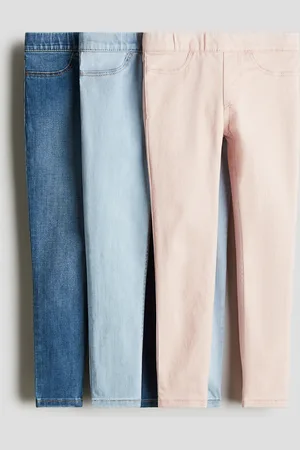 H&M Lot de 3 jeggings en denim