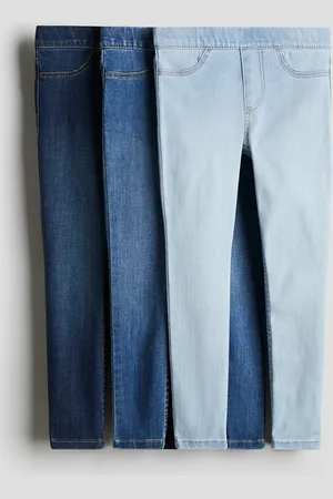 H&M Lot de 3 jeggings en denim