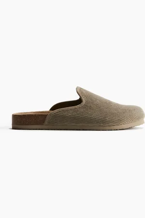 H&M Mules en velours côtelé