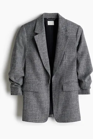 H&M Blazer avec manches froncées