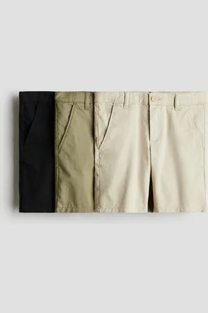 H&M Lot de 3 shorts chino en coton