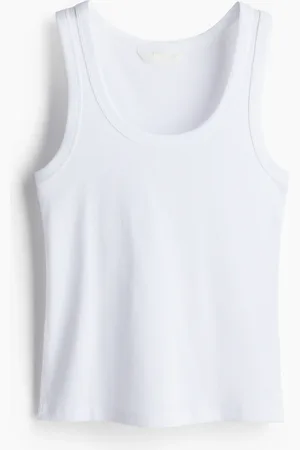 H&M Débardeur côtelé