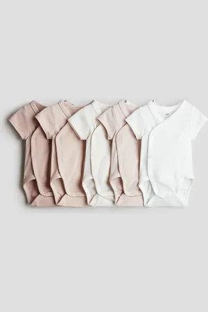 H&M Lot de 5 bodies en coton