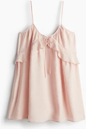 H&M Robe volantée en modal mélangé