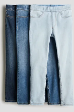H&M Lot de 3 jeggings en denim