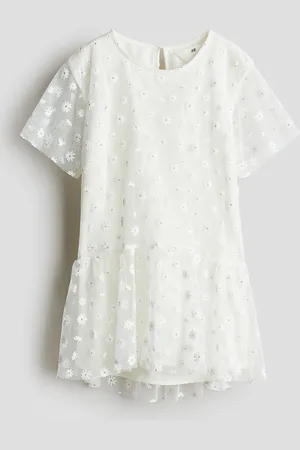 H&M Robe avec détails brodés