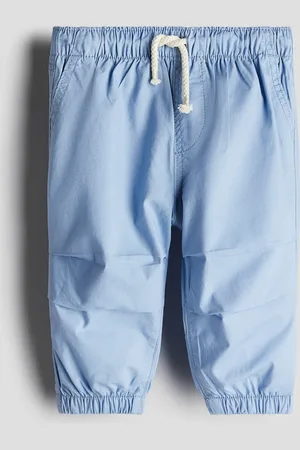 H&M Pantalon jogger en popeline de coton