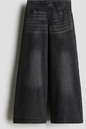 H&M Pantalon large façon denim