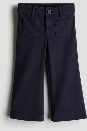 H&M Pantalon évasé en twill