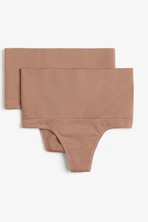 H&M Lot de 2 culottes Thong Medium Shape