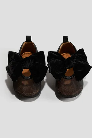 H&M Ballerines avec naud en velours