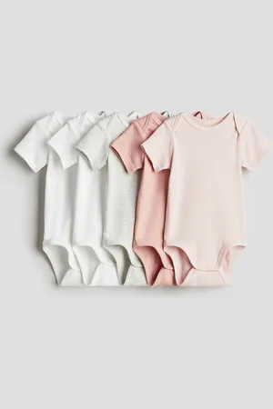H&M Lot de 5 bodies en coton