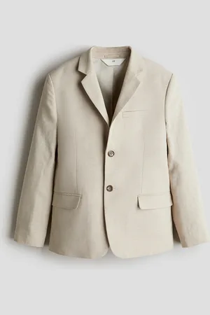 H&M Veste en lin mélangé