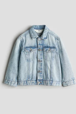 H&M Veste en denim imprimé