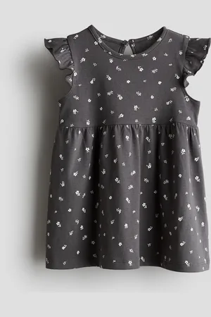 H&M Robe volantée en jersey