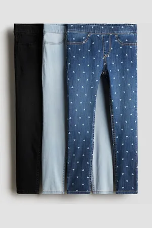 H&M Lot de 3 jeggings en denim