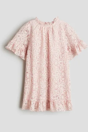 H&M Robe volantée en dentelle