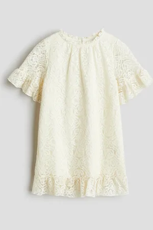 H&M Robe volantée en dentelle