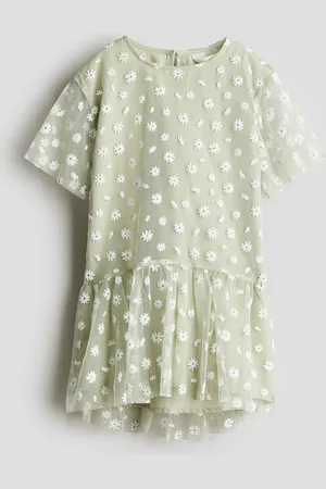 H&M Robe avec détails brodés