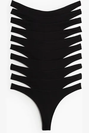 H&M Lot de 10 culottes Thong en coton