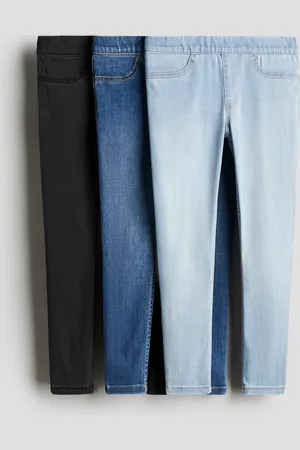H&M Lot de 3 jeggings en denim