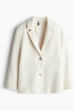 H&M Blazer en tissu texturé