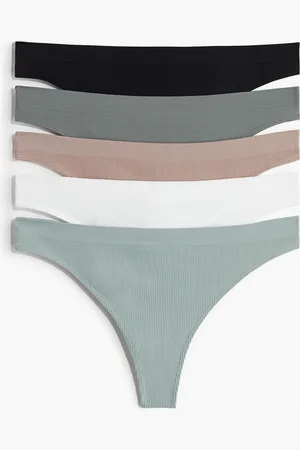 H&M Lot de 5 culottes Thong