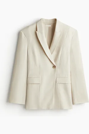 H&M Blazer en lin mélangé